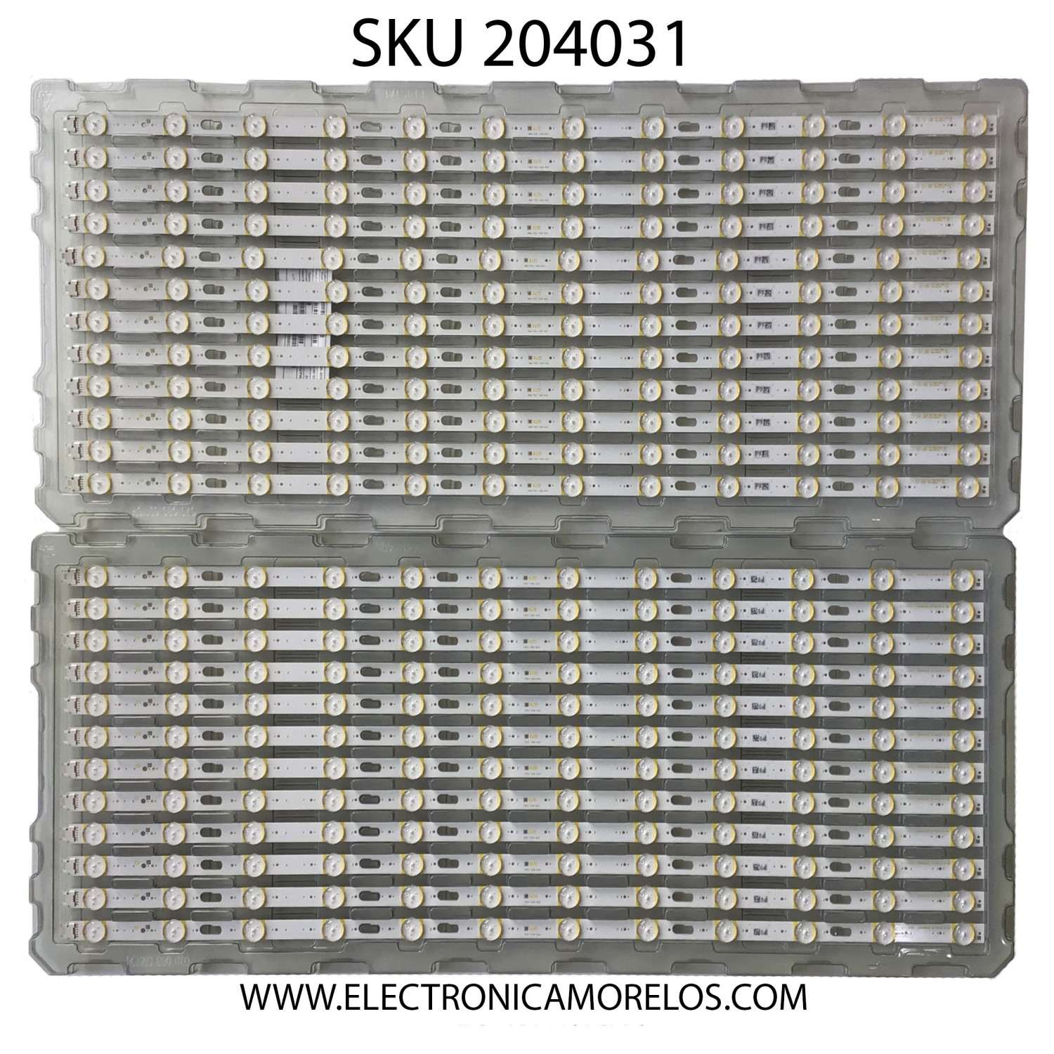 KIT DE LED'S PARA TV SAMSUNG QLED (24 PIEZAS) ((NUEVOS)) / NUMERO DE PARTE BN96-48090A / 48090A / Q70-65S-12EA / LM41-00764A / PANEL'S CY-TR065FLLV3H / CY-TR065FLLVAH / DISPLAY LSF650FF12-P01 / MODELOS QN65Q70 / QN65Q7D / MAS MODELOS EN DESCRIPCIÓN